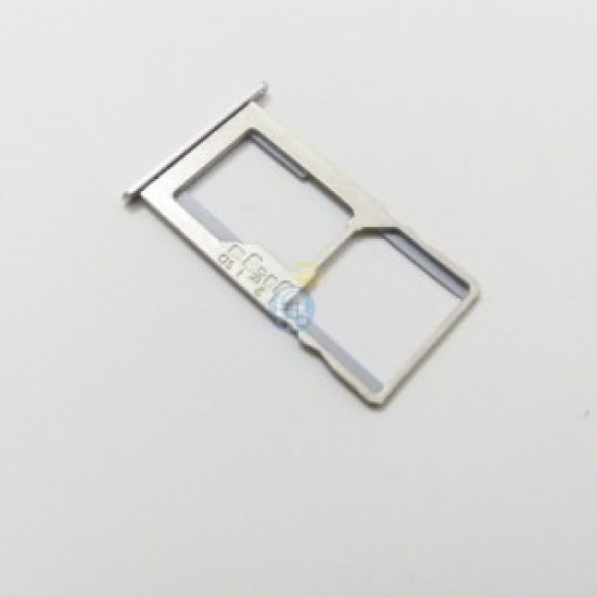 SIM HOLDER OUTSIDE ASUS ZENFONE 3 MAX ZC553KL ,XOO8D SILVER